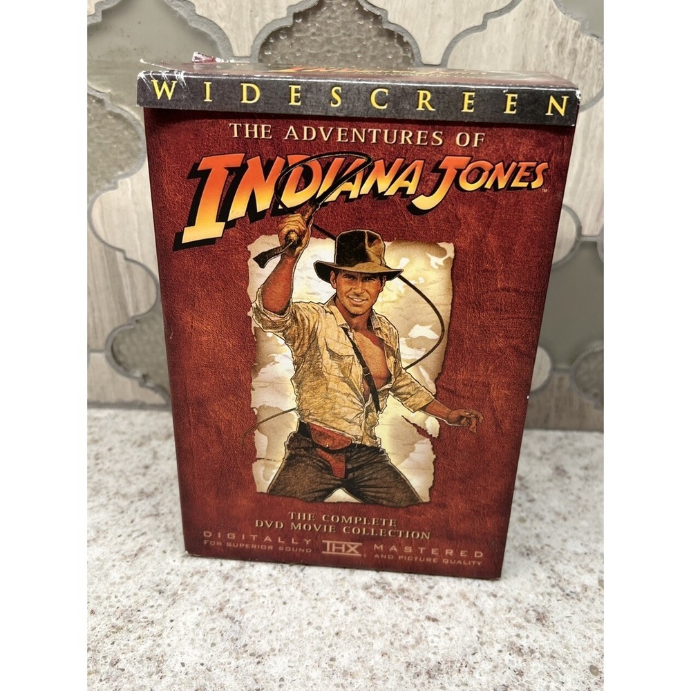 The Adventures Of Indiana Jones Box Set Of 4 DVDs